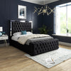 MIRROR BED FRAME WITH MATTRESS & STORAGE OPTION