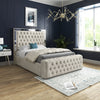 MIRROR BED FRAME WITH MATTRESS & STORAGE OPTION