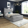 MIRROR BED FRAME WITH MATTRESS & STORAGE OPTION