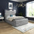 MIRROR BED FRAME WITH MATTRESS & STORAGE OPTION
