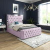 MIRROR BED FRAME WITH MATTRESS & STORAGE OPTION
