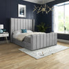 PANEL WIMGBACK BED FRAME WITH MATTRESS & STORAGE OPTION