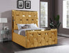 GOLDEN STRIP BED FRAME WITH MATTRESS & STORAGE OPTION