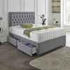 DIVAN BED FRAME WITH MATTRESS & STOARGE OPTION