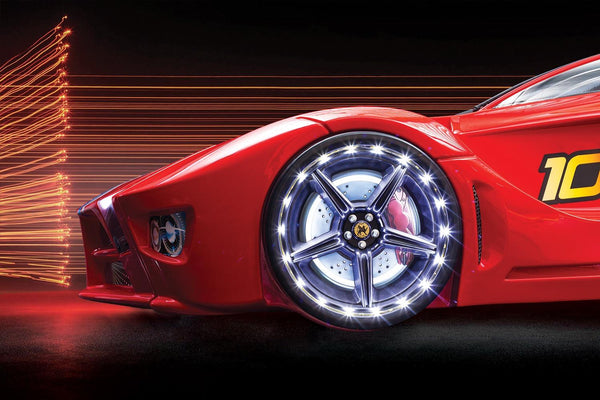 Kids Car Bed Available in Red Colour Wit Free Home delivery